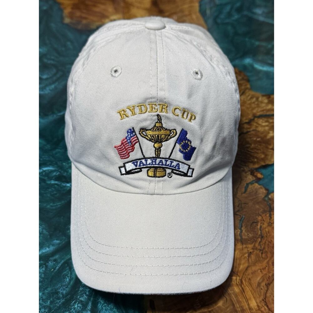 2008 Ryder Cup Golf Valhalla Hat Baseball Cap Adjustable StrapBack Golfer
